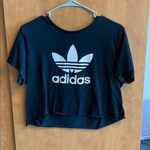 Adidas cropped tshirt